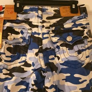 Boys True Religion Camouflage Jeans